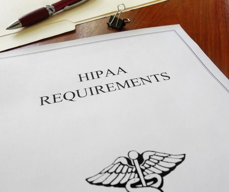 hipaa requirements paper