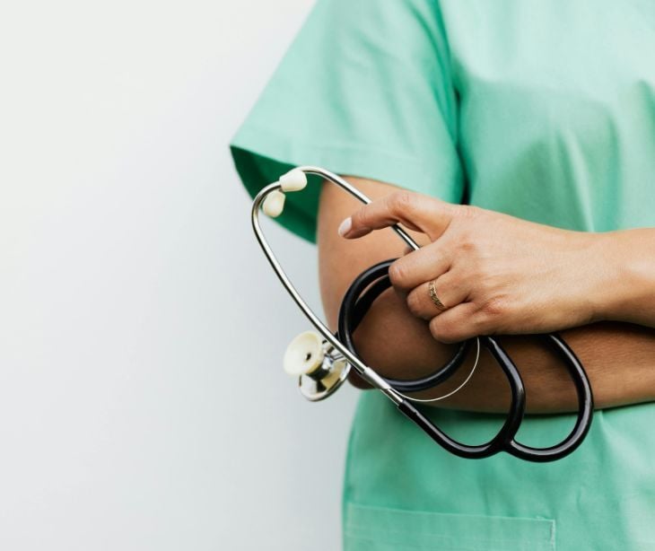 Image of a clinical staff member. 