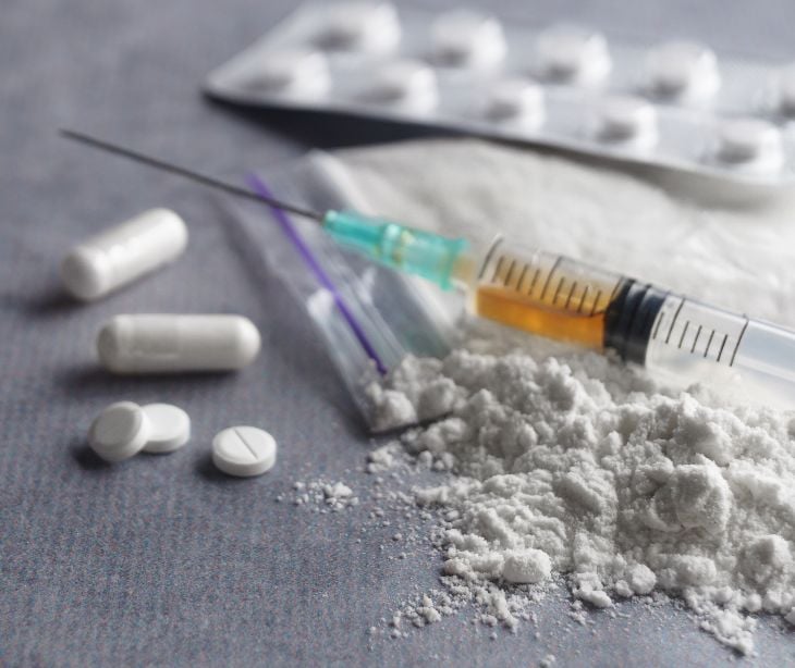 When can a healthcare provider share drug dependency information?