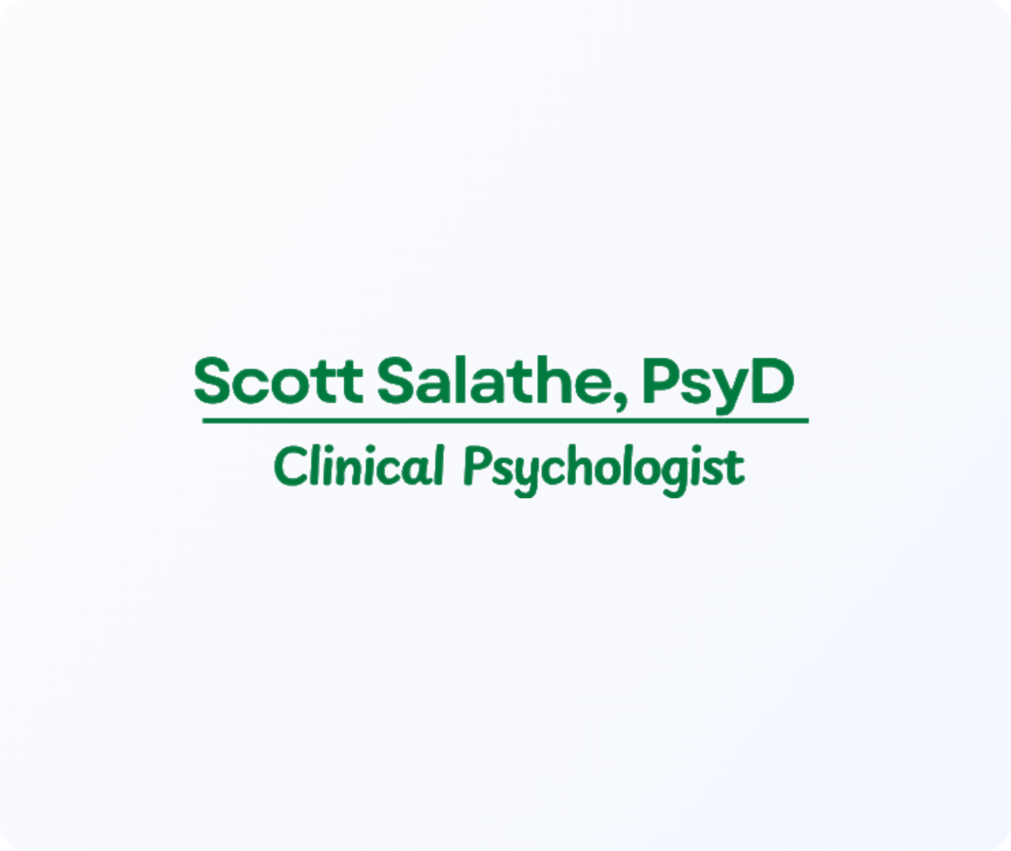 Scott Salathe PsyD